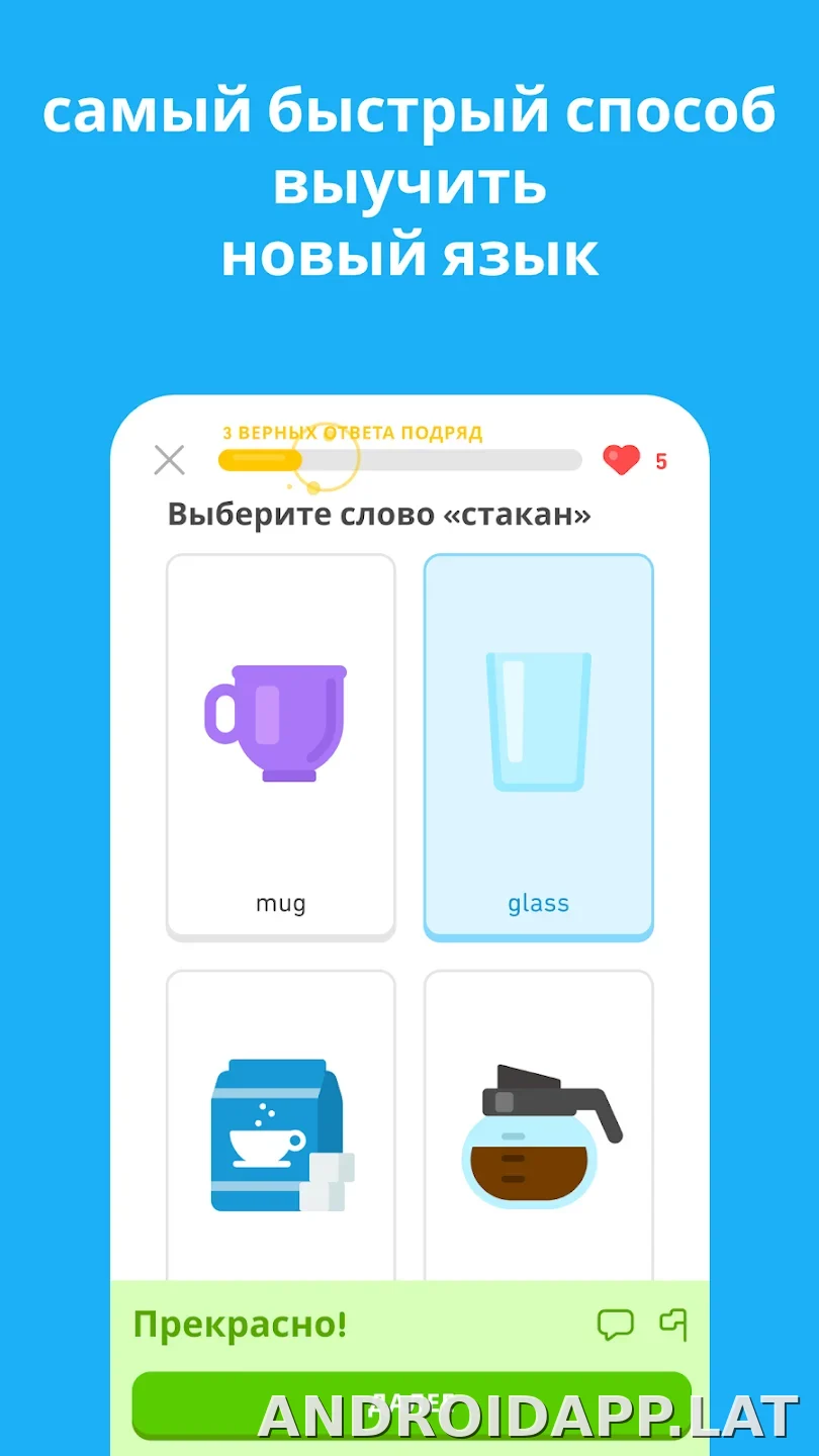Дуолинго скриншот 5