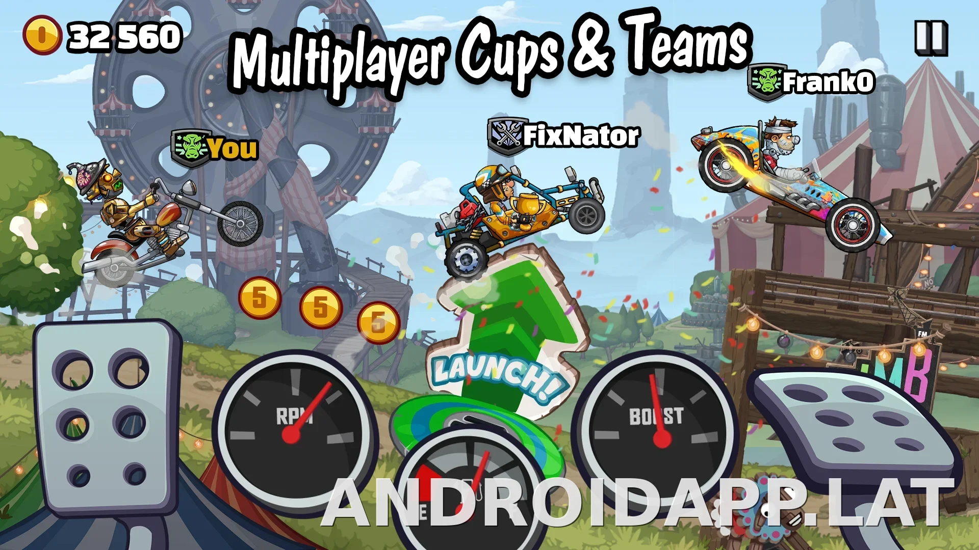 Hill Climb Racing 2 скриншот 3