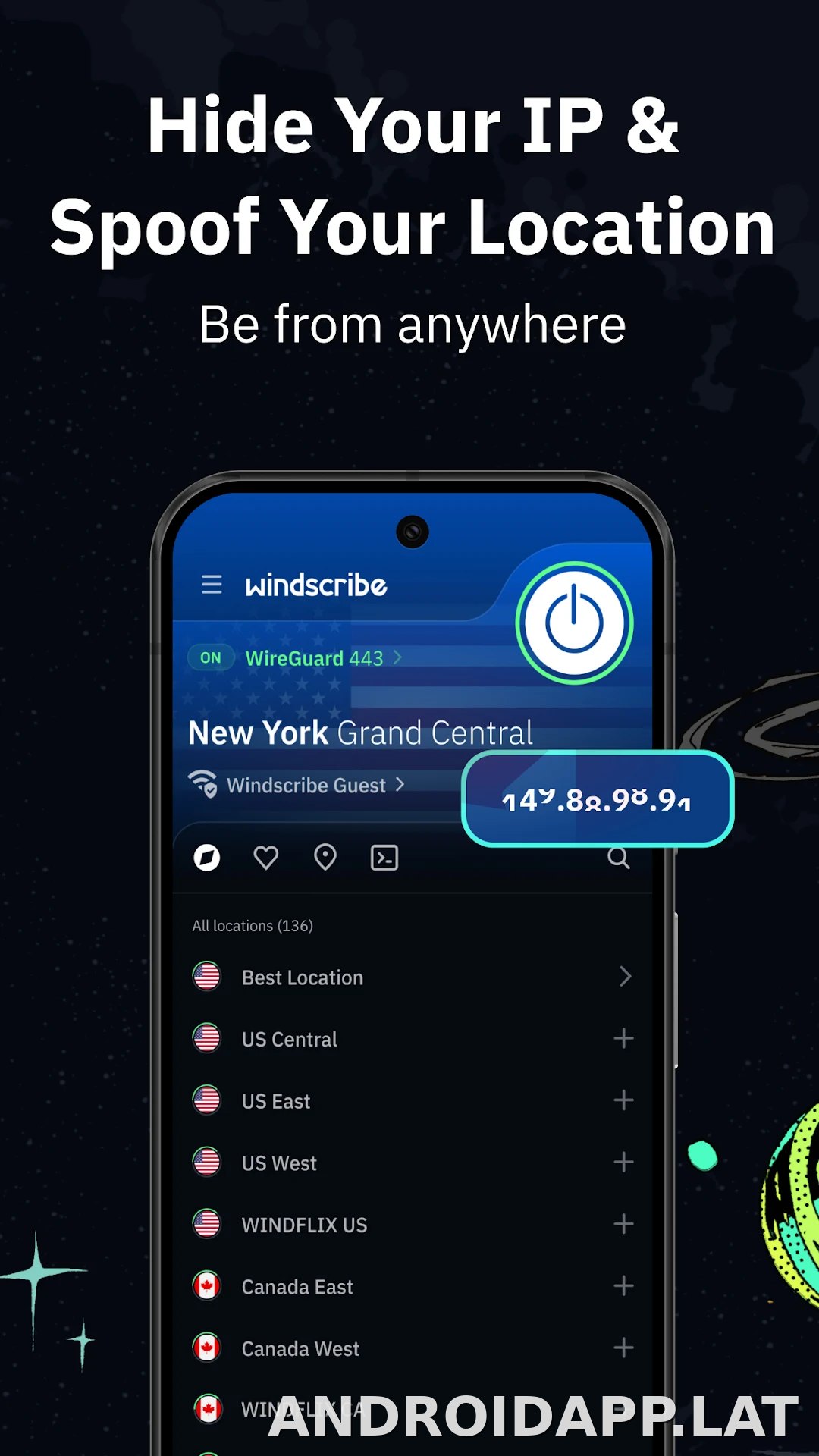 Windscribe скриншот 5